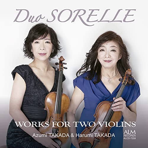 Duo SORELLE - Works For 2 Violins: Duo Sorelle - Japan CD