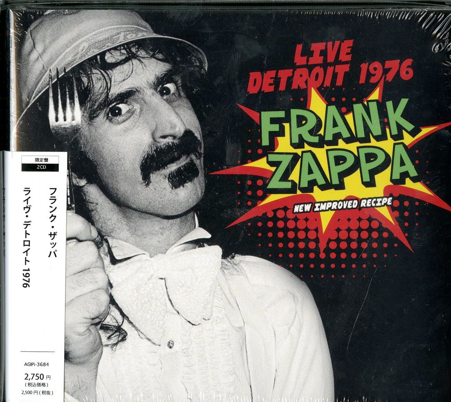 Frank Zappa - Live Detroi 1976 - Import 2 CD Limited Edition – CDs
