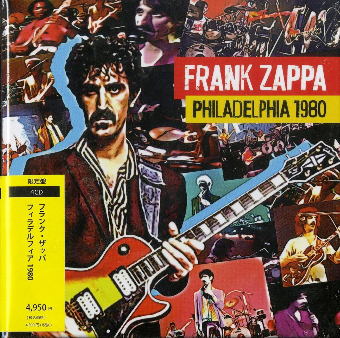 Frank Zappa - Philadelphia 1980 - Import 4 CD Limited Edition