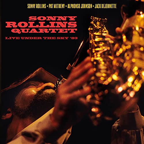 Sonny Rollins Quartet Featuring Pat Metheny - Live Under The Sky. 1983 - Import CD Limited Edition