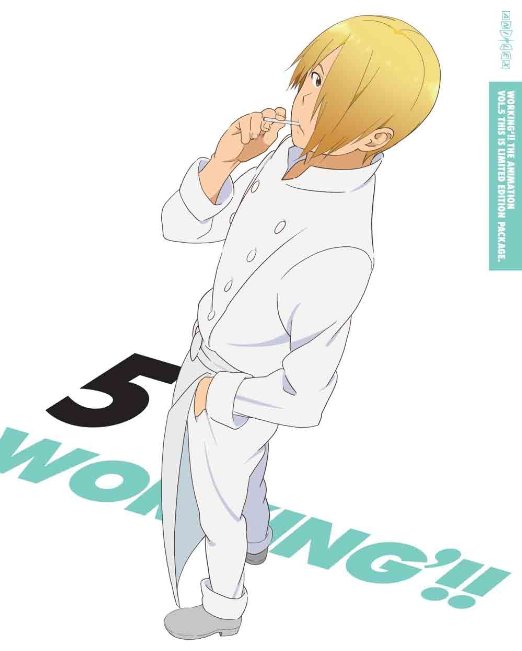 Animation - WORKING'!! 5 - Japan  DVD + CD Limited Edition