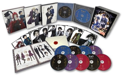 Animation - Black Butler (Kuroshitsuji) Blu-ray Disc BOX [w/ CD, Limited Edition] - Japan Blu-ray Disc