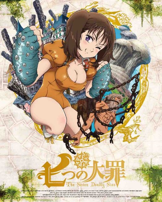 Animation - The Seven Deadly Sins (Nanatsu no Taizai) 2 [w/ Bonus CD, Limited Edition] - Japan Blu-ray Disc