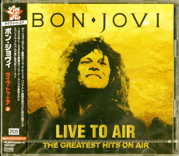 Bon Jovi - Liive To Air - The Greatest Hits On Air - 2 CD Import With