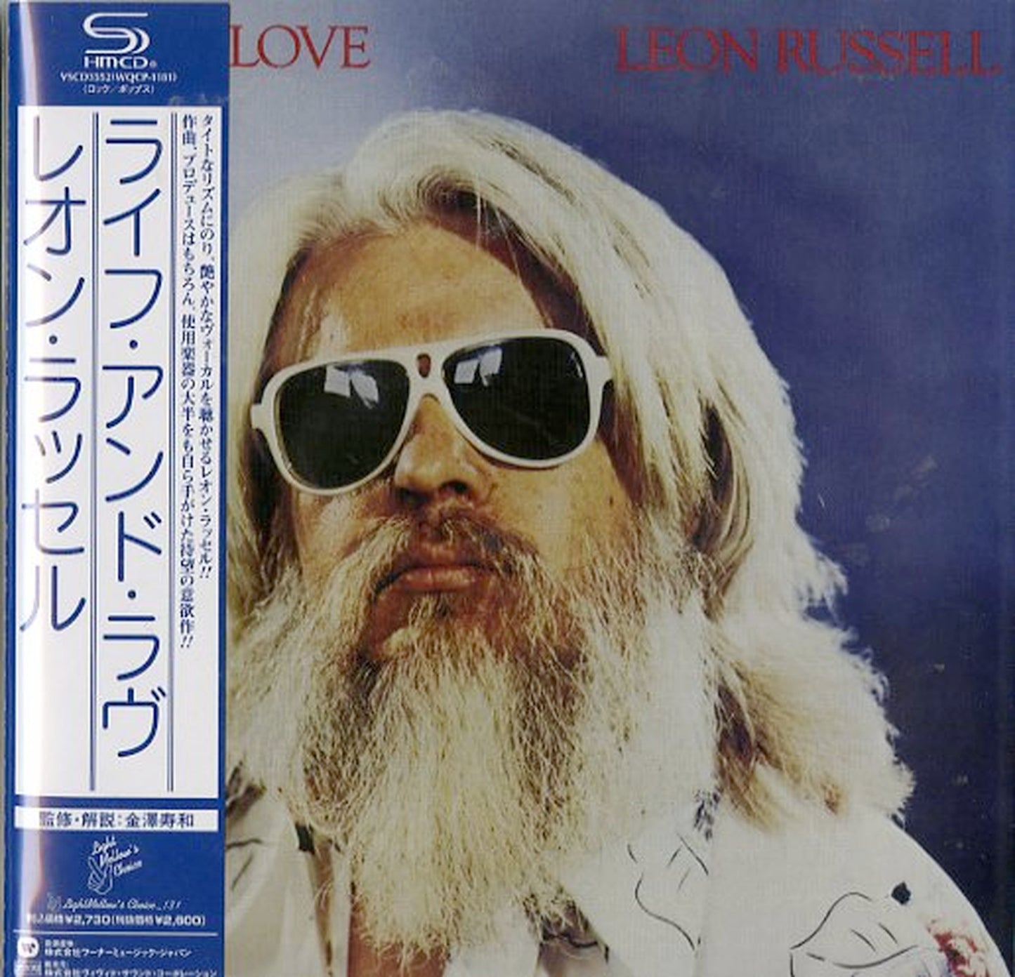 Leon Russell - Life And Love - Japan  Mini LP SHM-CD Limited Edition