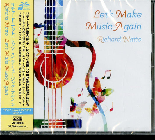 Richard Natto - Lets Make Music Again - Japan CD