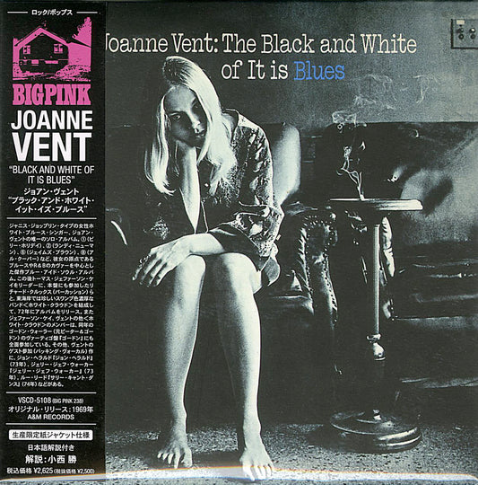 Joanne Vent - Black And White It Is Blues - Japan CD