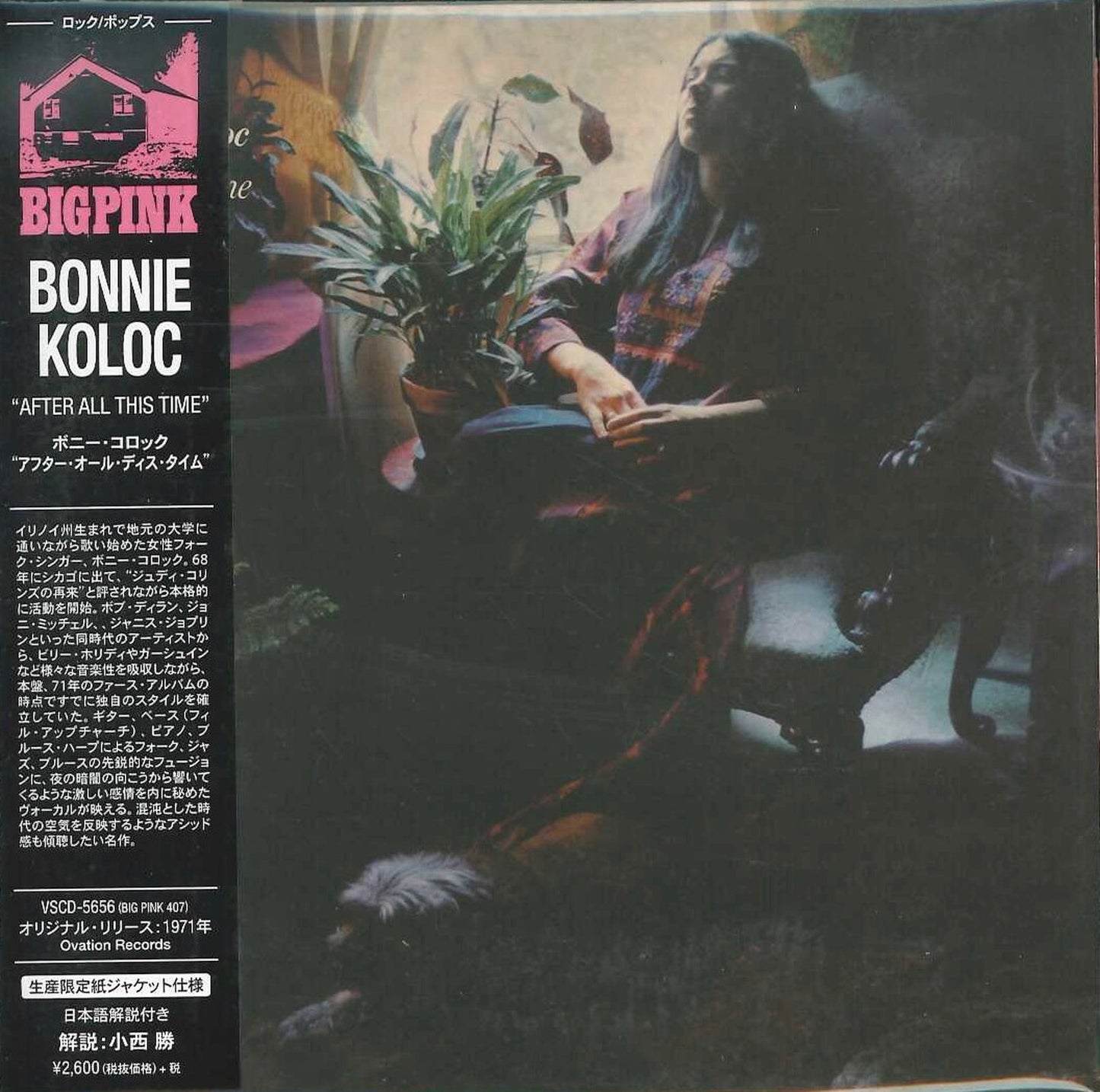 Bonnie Koloc - After All This Time - Japan  Mini LP CD Limited Edition
