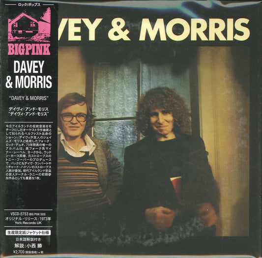 Davey & Morris - S/T - Import Mini LP CD With Japan Obi Limited Edition