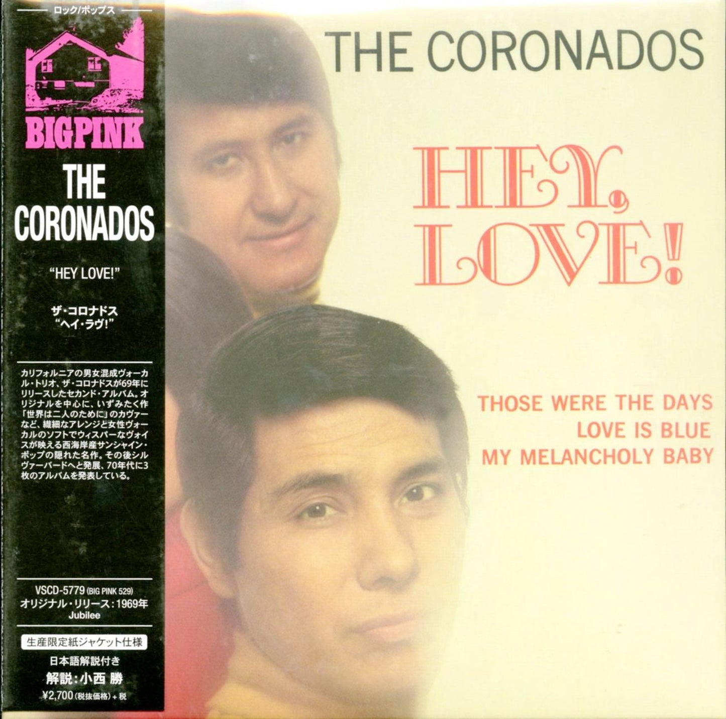 Coronados - Hey Love! - Import Mini LP CD With Japan Obi Limited Edition