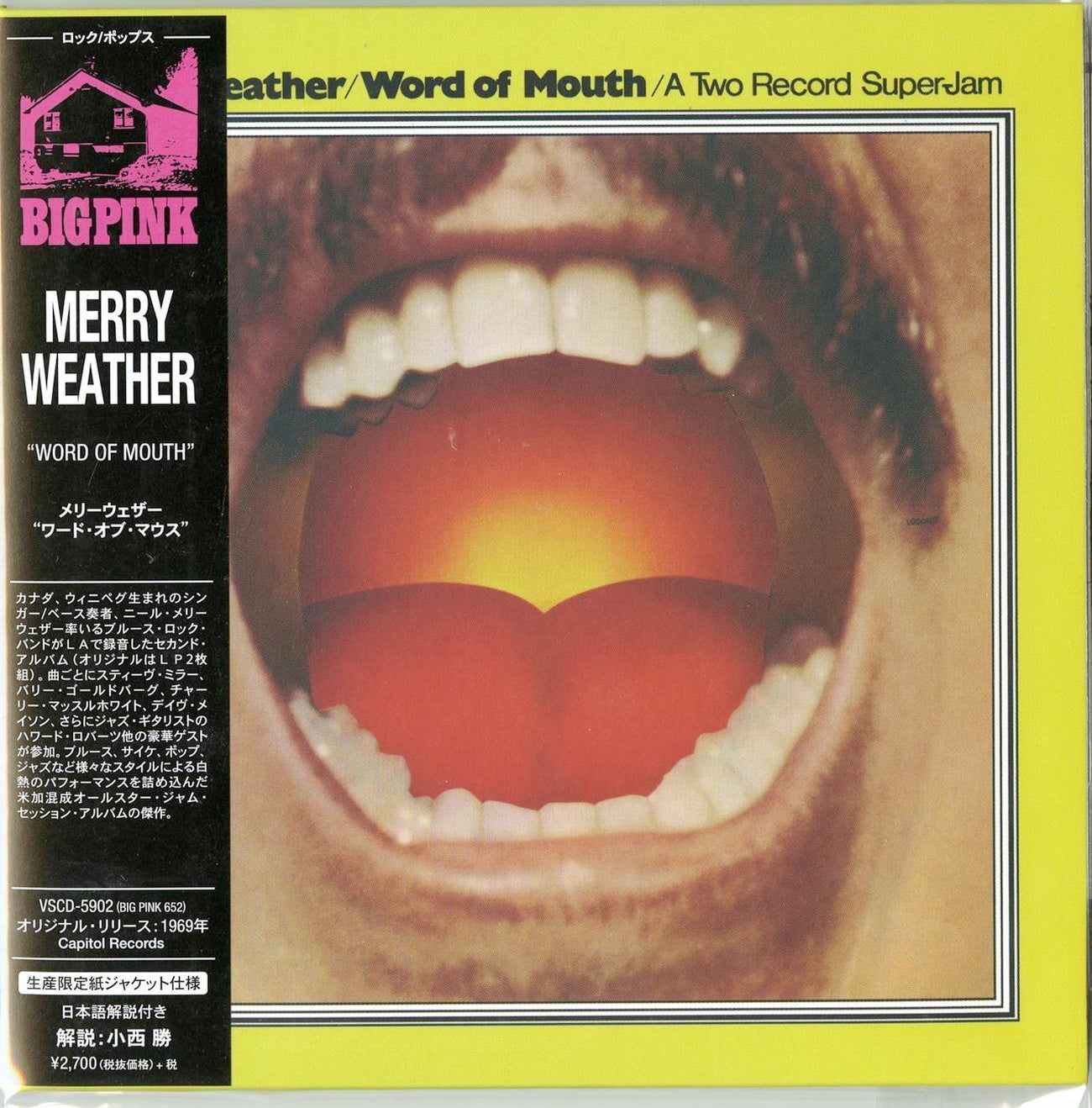 Merryweather - Word Of Mouth - Import Mini LP CD Limited Edition