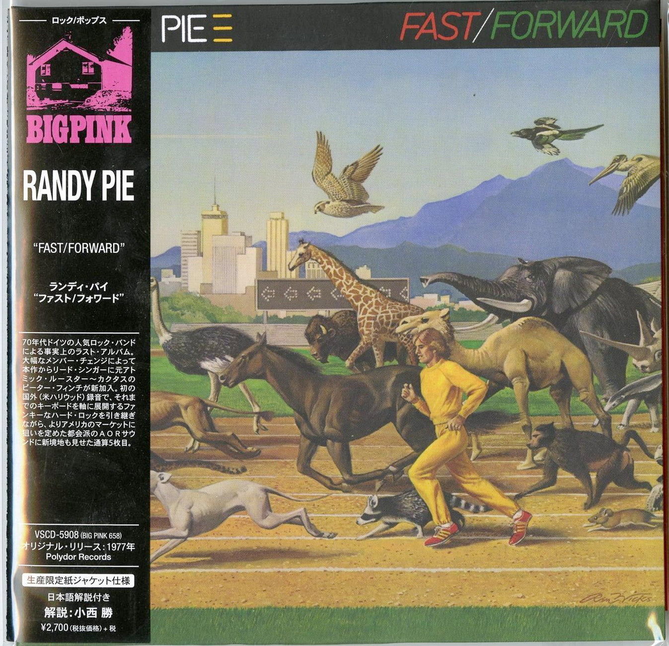 Randy Pie - Fast/Forward - Import Mini LP CD Limited Edition