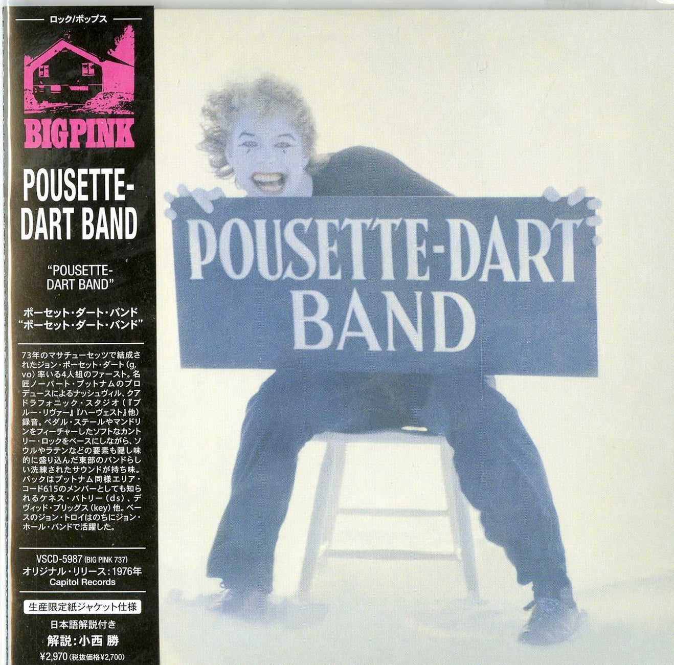Pousette-Dart Band - Pousette - Dart Band - Import Mini LP CD Limited Edition