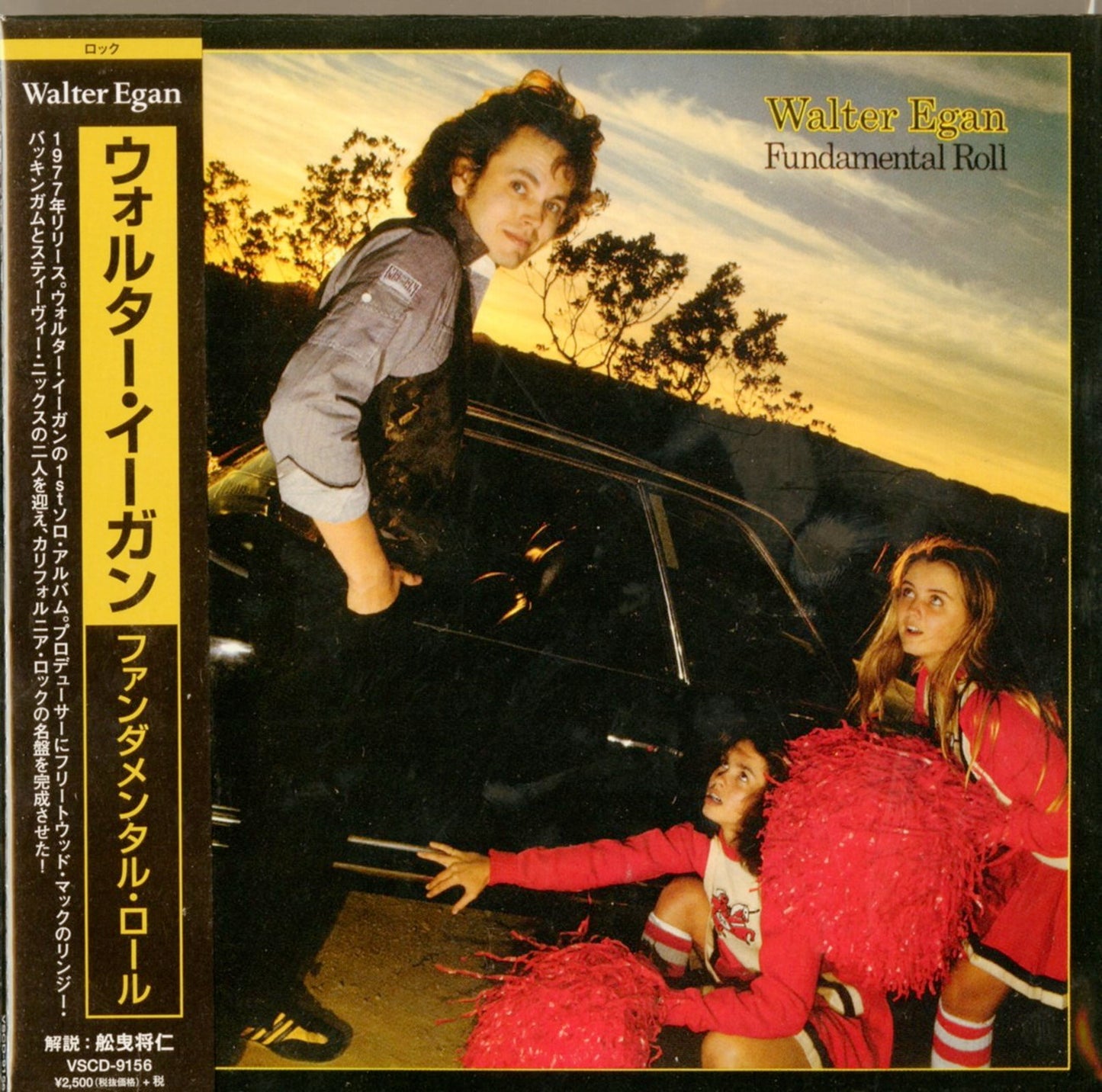 Walter Egan - Fundamental Roll - Import Mini LP CD With Japan Obi Limited Edition