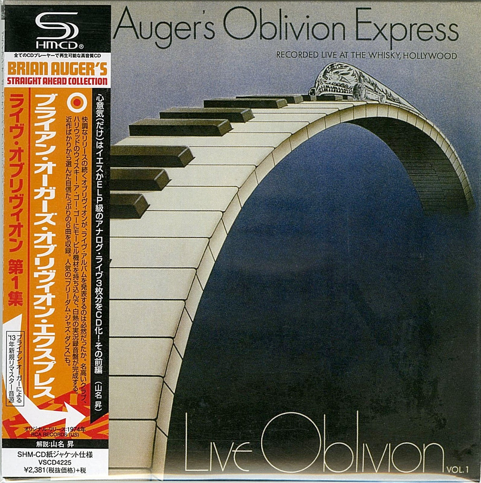Brian Auger'S Oblivion Express - Live Oblivion Vol.1 - Mini LP SHM