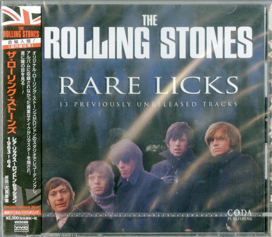 The Rolling Stones - Rare Licks London Session 1963-'64 - Import CD With Japan Obi