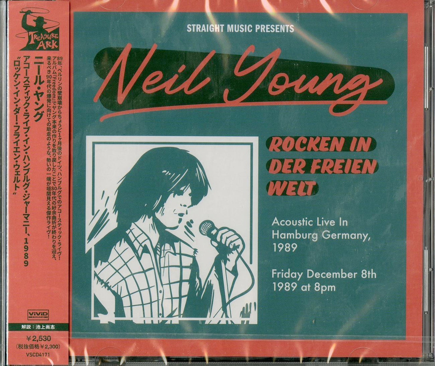 Neil Young - Acoustic Live In Humberg. Germany 1989 - Import CD