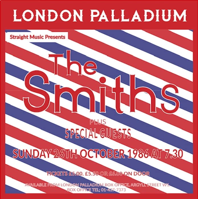 The Smiths-Panic On The Streets Of London - Live At The Palladium 1986 - Import  2 CD