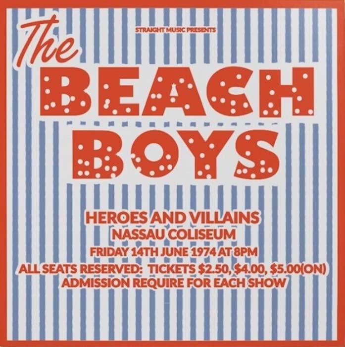 The Beach Boys - Heroes And Villains Nassau Coliseum 1974 - Import CD