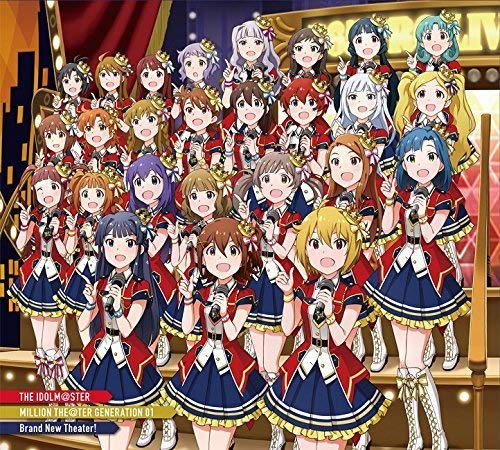 765 Million Allstars - The Idolm@Ster Million The@Ter Generation 01 Brand New Theater! - Japan  Digipak CD