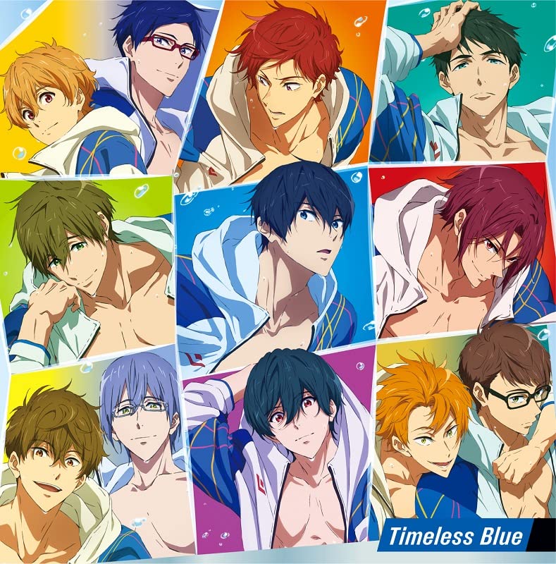 Animation - Free! -The Final Stroke Character Song Single Vol.9 Timeless Blue - Japan CD single