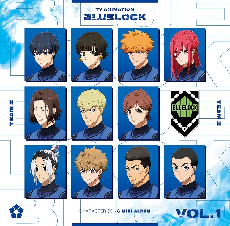 Team Z - Blue Lock (Anime) Character Song Mini-Album Vol.1 - Japan CD