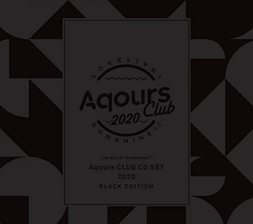 Lovelive! Sunshine!! - Lovelive! Sunshine!! Aqours Club Cd Set 2020 (Black Edition) - Japan  3 CD+2 DVD Limited Edition