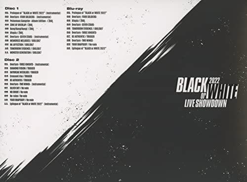 Idolish7 、 Trigger 、 Re:Vale 、 Zool - IDOLiSH7 Compilation Album BLACK or WHITE 2022 - Japan CD