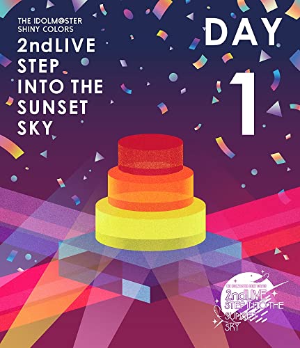 Animation - THE IDOLM@STER SHINY COLORS 2nd LIVE STEP INTO THE SUNSET SKY [Regular Edition / Day 1] - Japan Blu-ray Disc