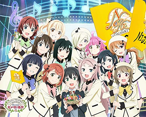 Animation - Love Live! Nijigasaki Gakuen School Idol Dokokai 5th Live! Niji ga Saku Basho Blu-ray Memorial Box - Japan Blu-ray Disc