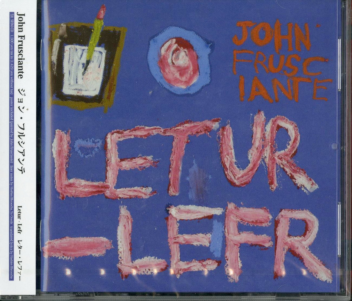 John Frusciante - Letur-Lefr - Japan  SHM-CD
