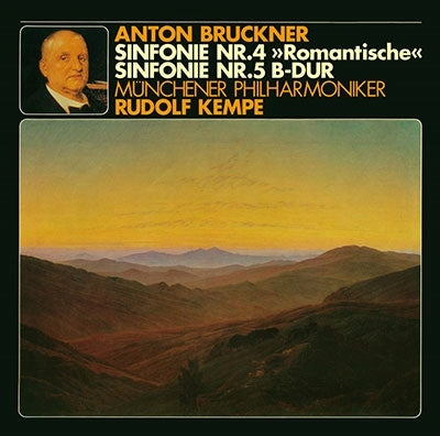 Rudolf Kempe - Bruckner: Symphonies No. 4 Romantic and No. 5  - Japan 2 SACD Hybrid