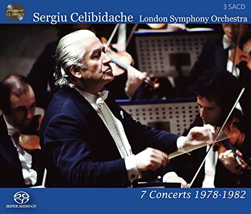 Sergei Chervovdake, London Symphony Orchestra - Sergiu Celibidache / London Symphony Orchestra : 7 Concerts 1978-1982 Stereo Live (3SACD)(Single Layer) - Import 3 SACD