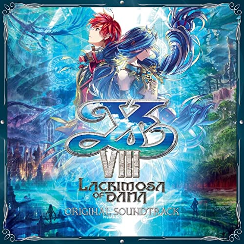 Falcom Sound Team JDK - Ys VIII: Lacrimosa of Dana" Soundtrack  Blue Vinyl - Import Japan Ver LP Record