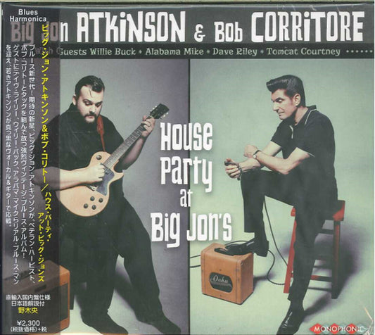 Big Jon Atkinson & Bob Corritore - House Party At Big Jon'S - Japan CD