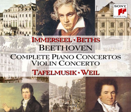 Comp.piano Concertos, Violin Concerto: Immerseel(Fp)Beths(Vn)Weil / Tafelmusik‐Beethoven (1770-1827) - Japan 3 CD