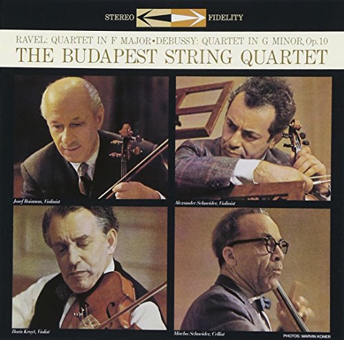 String Quartet: Budapest Quartet (1957)‐Debussy / Ravel - Japan CD