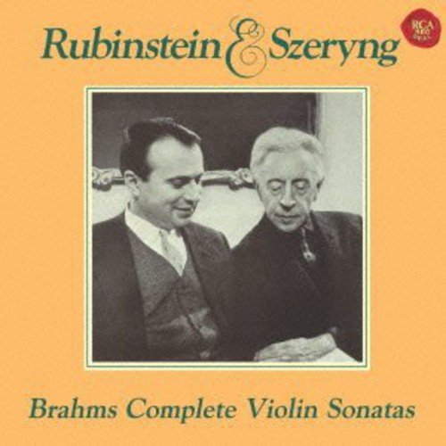 Henryk Szeryng - Brahms: Complete Violin Sonatas - Japan  Blu-spec CD2
