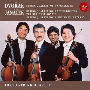 String Quartet, 1, 2, : Tokyo Q (1994)+dvorak: Quartet, 12, (1988)‐Janacek (1854-1928) - Japan CD