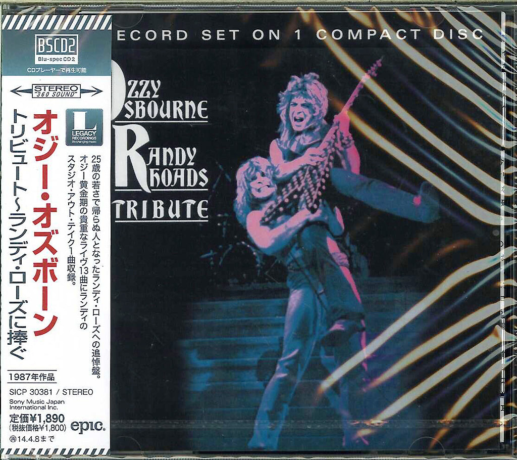 Ozzy Osbourne - Tribute - Japan  Blu-spec CD2