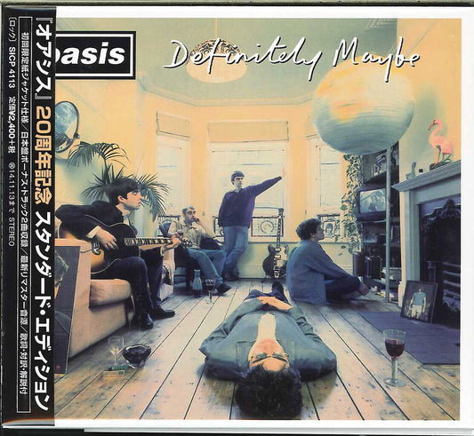 Oasis - Definitely Maybe - Japan  Mini LP CD Bonus Track