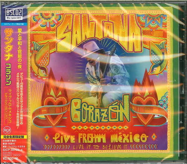 Santana - Corazon Live From Mexico: Live It To Believe It - Japan Blu