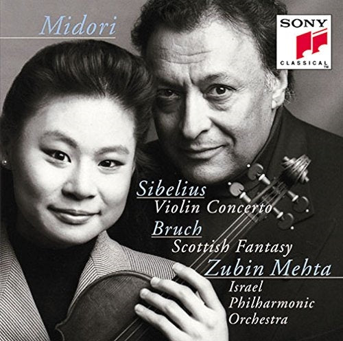 Midori - Sibelius: Violin Concerto & Bruch: Scottih Fantasy - Japan  CD Limited Edition