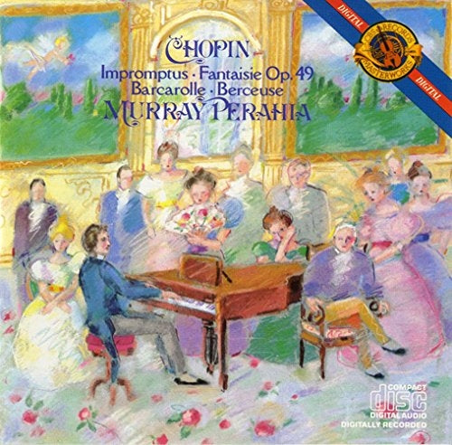 Murray Perahia - Chopin: Impromptues. Barcarolle. Berceuse & Fantaisie - Japan  CD Limited Edition