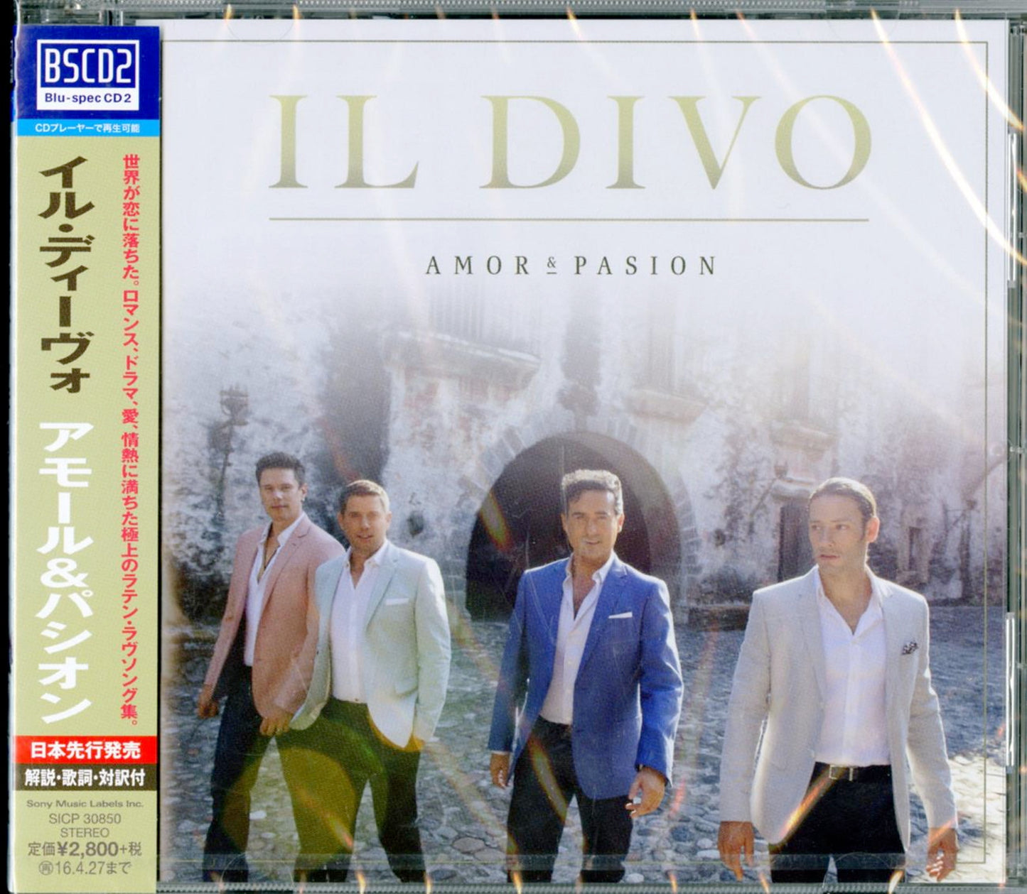 Il Divo - Amor & Passion - Japan  Blu-spec CD2
