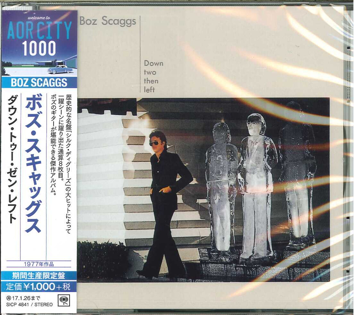 Boz Scaggs - Down Two Then Left (Release year: 2016) - Japan CD