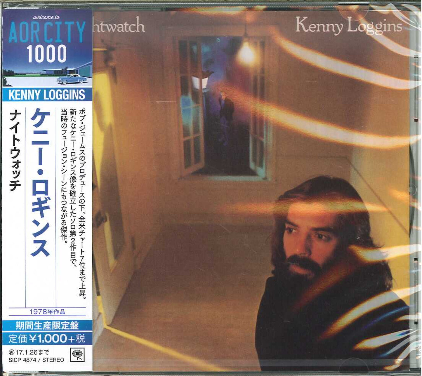Kenny Loggins - Nightwatch (Release year: 2016) - Japan CD