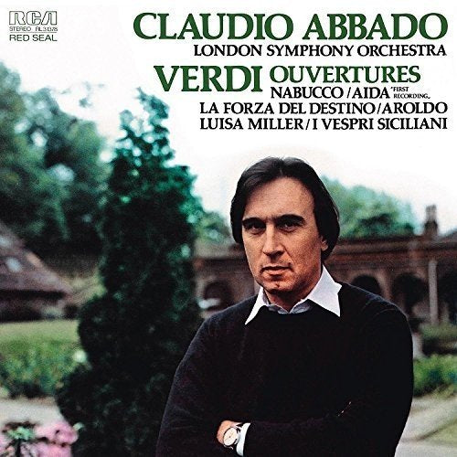 Claudio Abbado Conductor London Symphony Orchestra - Verdi: Overtures - Japan CD