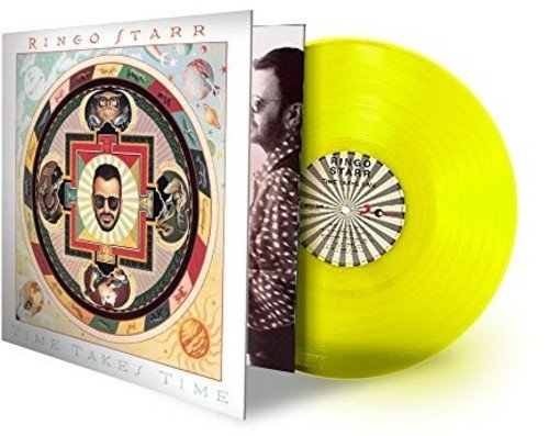 Ringo Starr - Time Takes Time (Yellow Color Vinyl) - Japan  LP Record Limited Edition