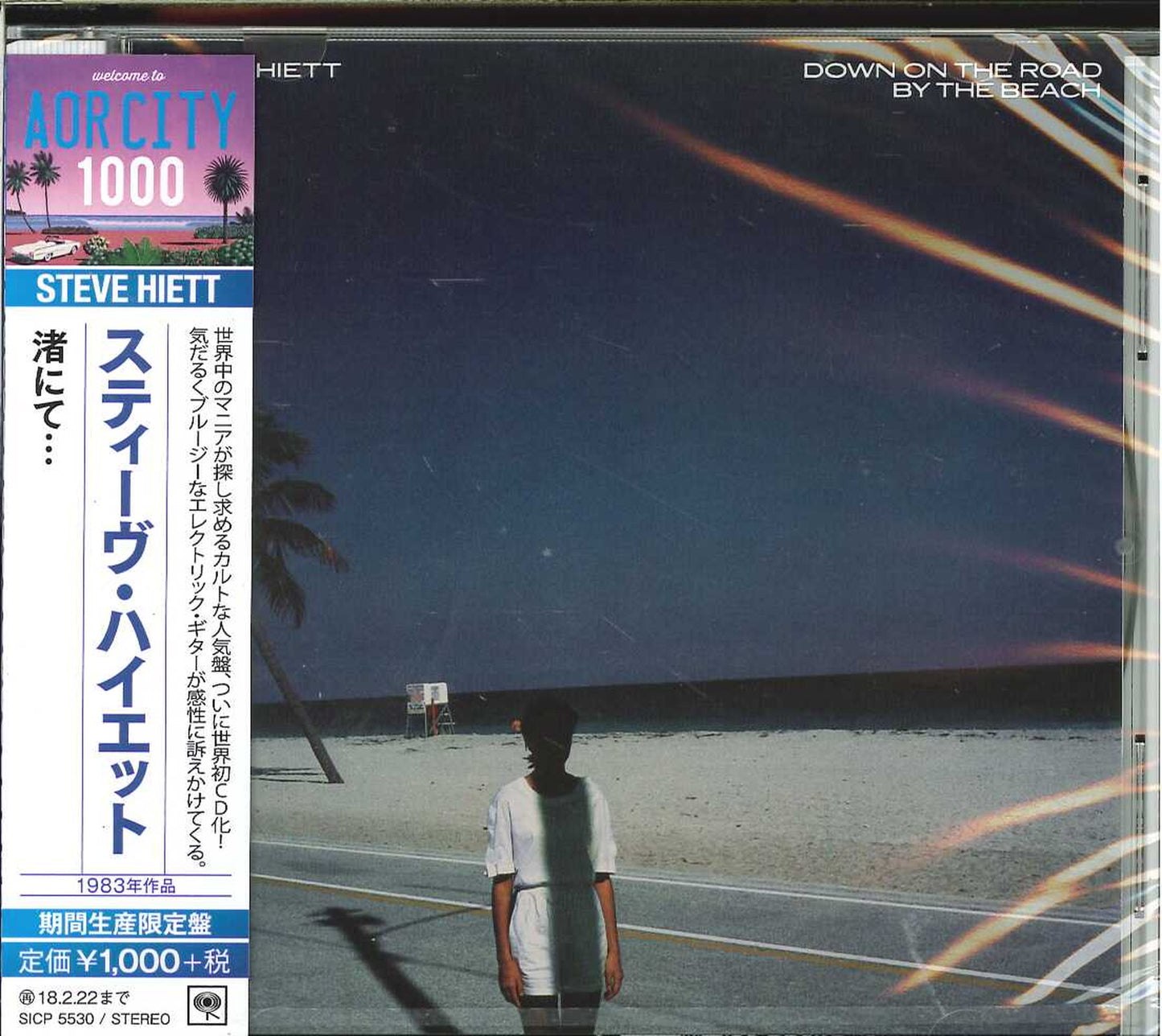 Steve Hiett - Down On The Road By The Beach - Japan  CD Limited Edition